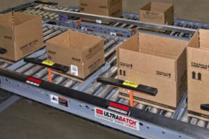 automated batch order picking system in warehouse